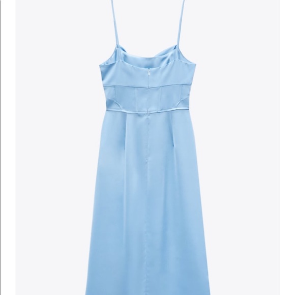 ZARA NWT CORSETRY SLIP DRESS - Picture 8 of 11